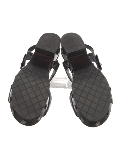 Chanel 2016 Interlocking CC Logo Sandals