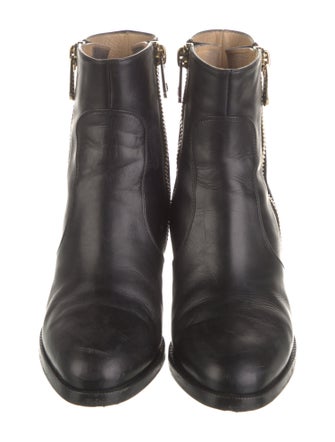 Chanel 2015 Interlocking CC Logo Boots