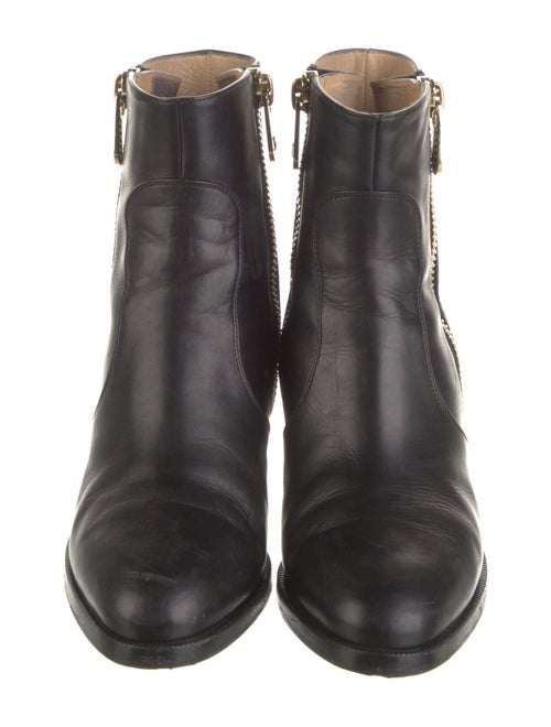 Chanel 2015 Interlocking CC Logo Boots