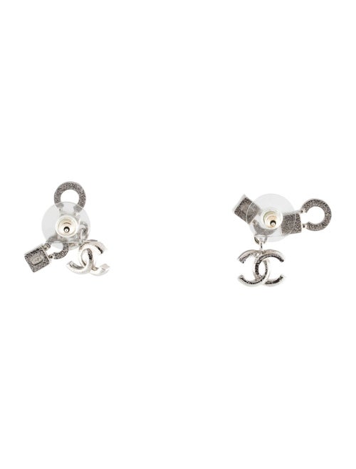 Chanel 2025 Faux Pearl & Strass Coco Drop Earrings
