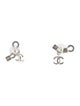 Chanel 2025 Faux Pearl & Strass Coco Drop Earrings