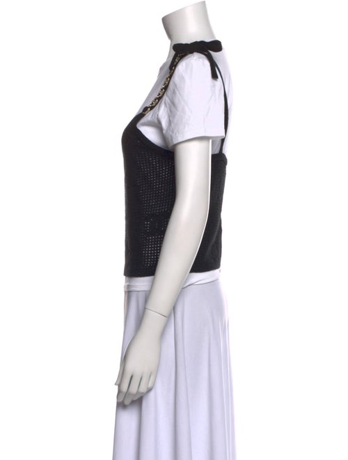 Chanel 2022 Scoop Neck Crop Top