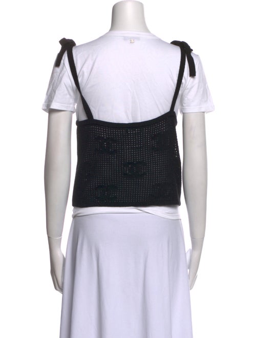 Chanel 2022 Scoop Neck Crop Top