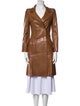 Chanel 2001 Leather Trench Coat