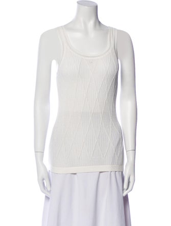Chanel 2012 Scoop Neck Top