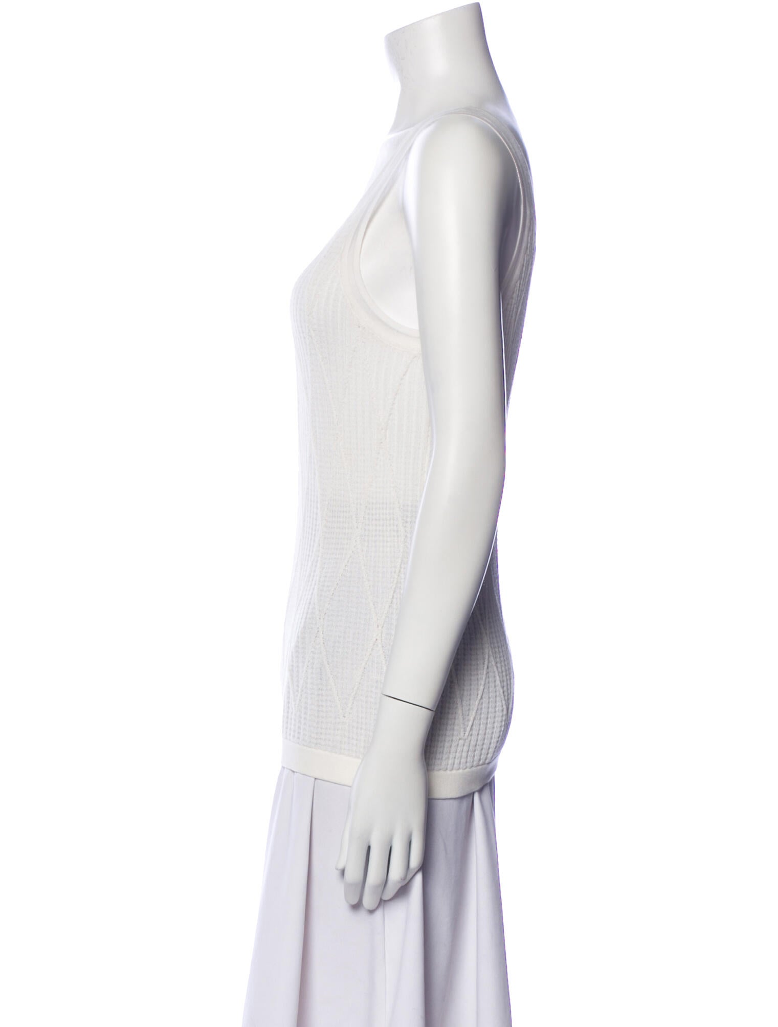 Chanel 2012 Scoop Neck Top