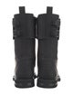 Chanel 2014 Interlocking CC Logo Combat Boots