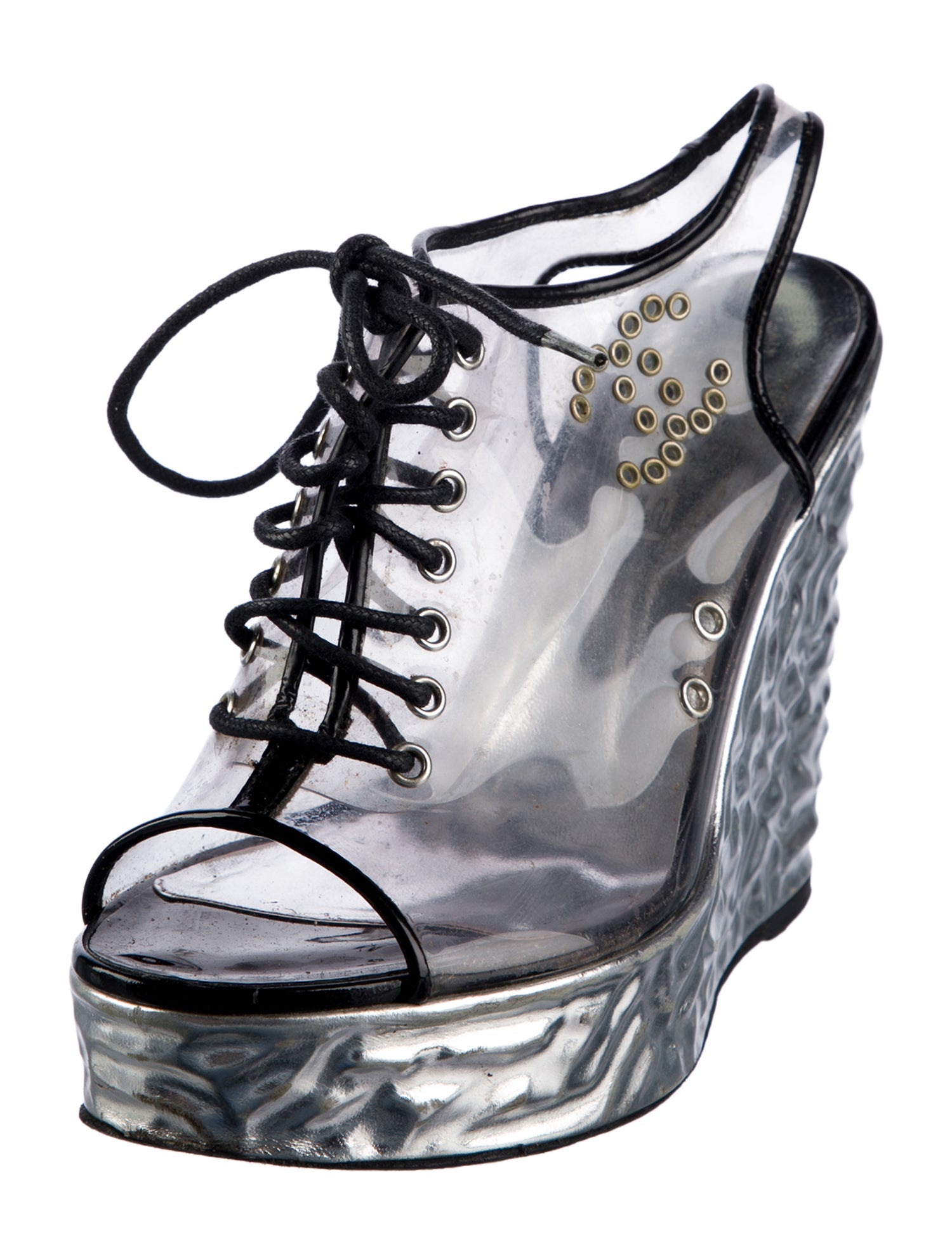 Chanel Vintage 2009 Slingback Sandals