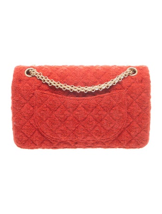 Chanel Tweed Reissue 225 Double Flap Bag