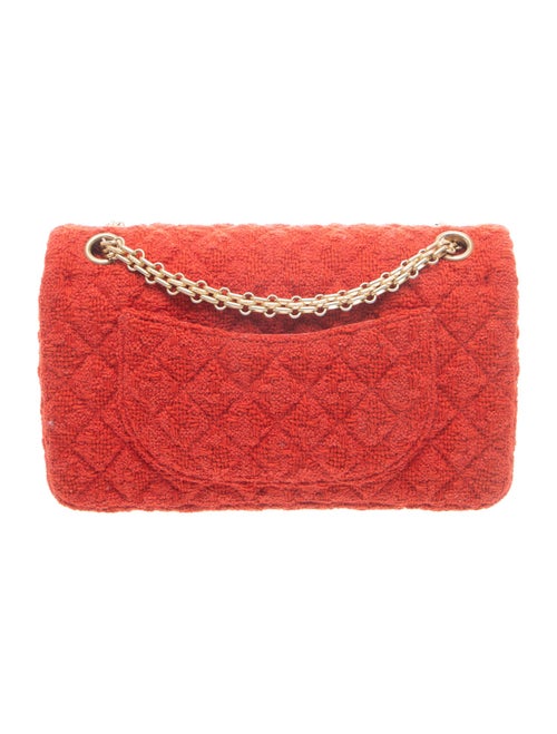 Chanel Tweed Reissue 225 Double Flap Bag