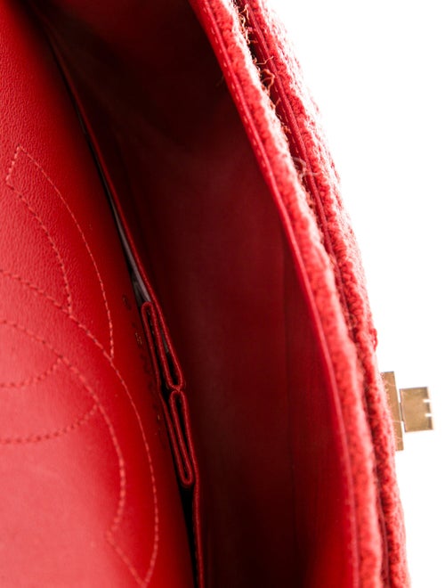 Chanel Tweed Reissue 225 Double Flap Bag