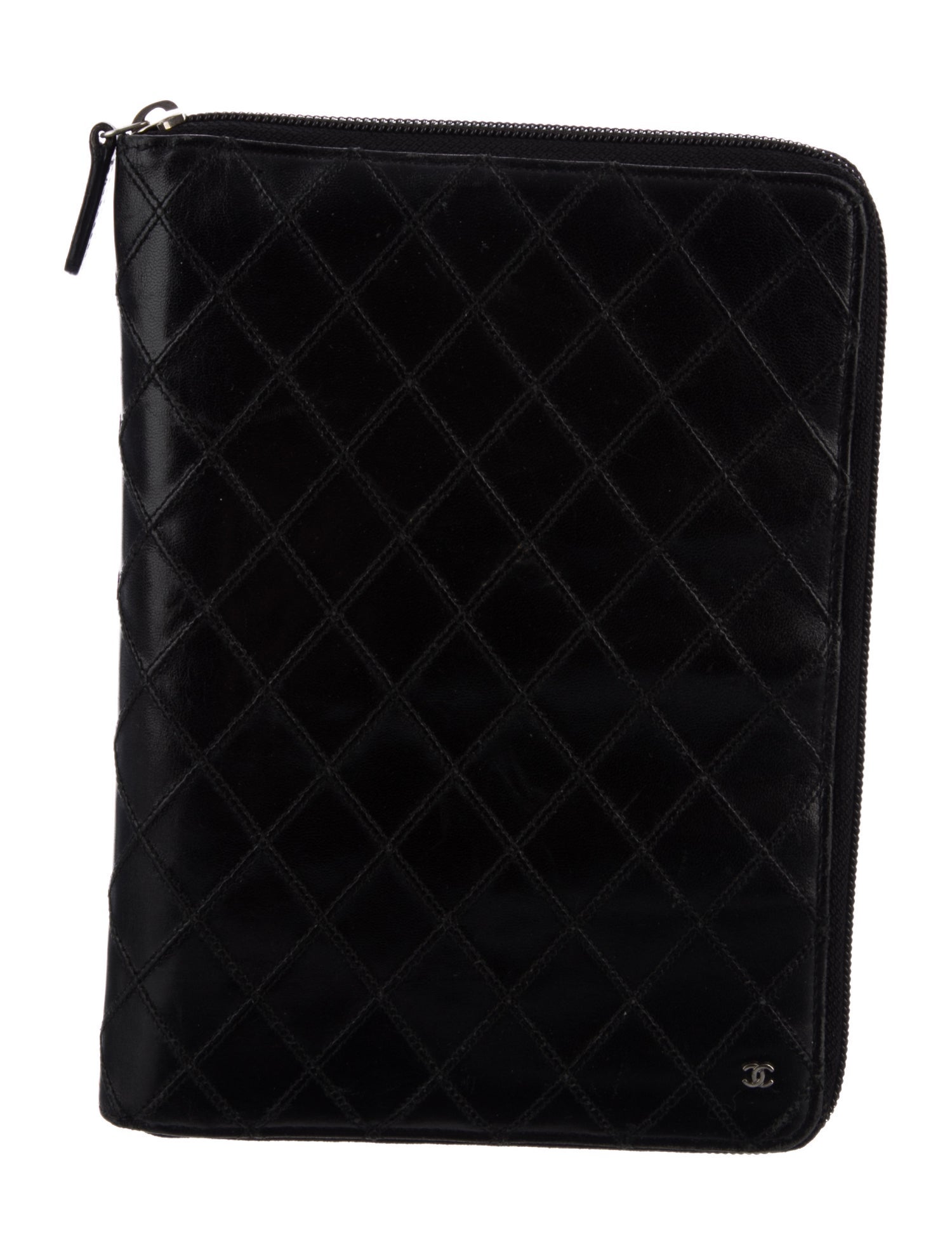 Chanel CC Quilted Agenda Cover