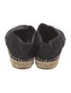 Chanel 2016 Interlocking CC Logo Espadrilles