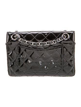 Chanel Patent CC Double Flap Bag