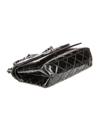 Chanel Patent CC Double Flap Bag