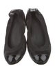 Chanel 2012 Interlocking CC Logo Ballet Flats