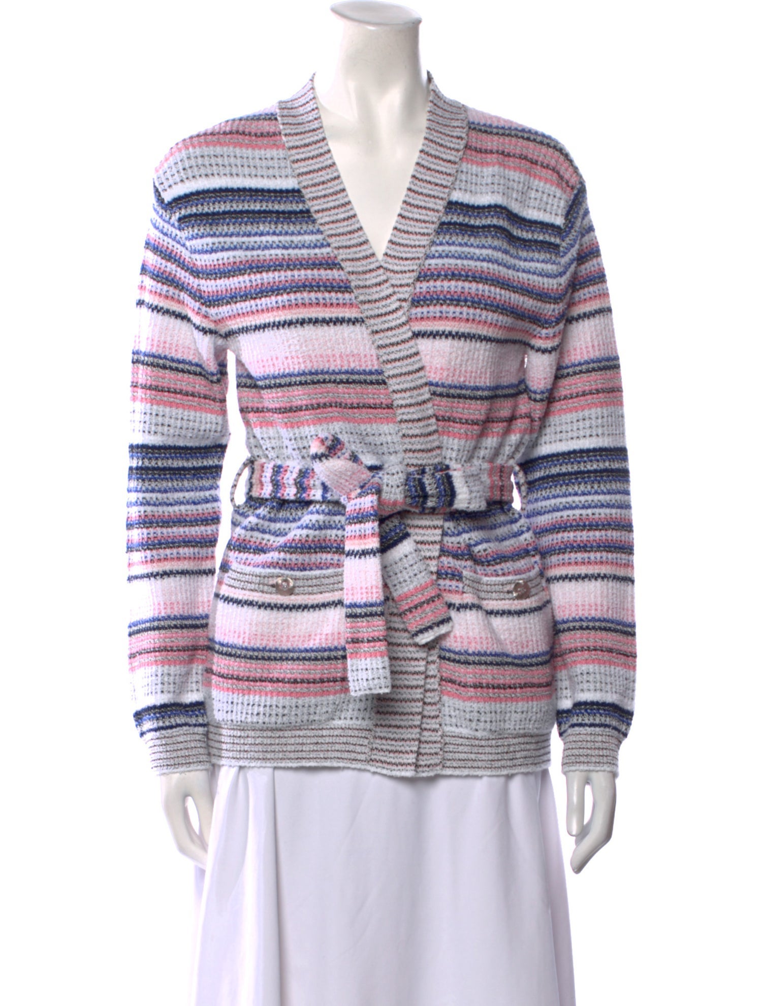 Chanel 2024 Striped Sweater