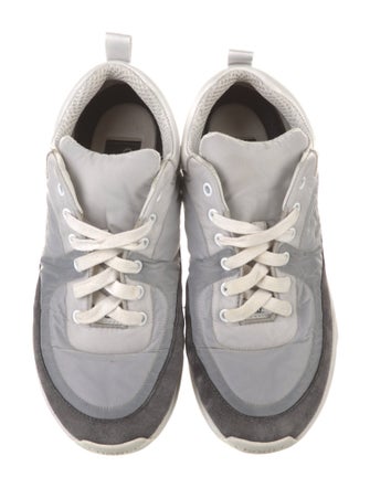 Chanel Interlocking CC Logo Nylon Chunky Sneakers