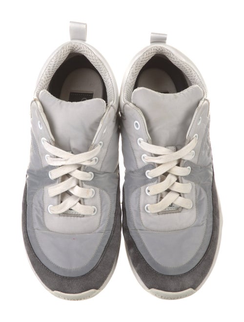 Chanel Interlocking CC Logo Nylon Chunky Sneakers