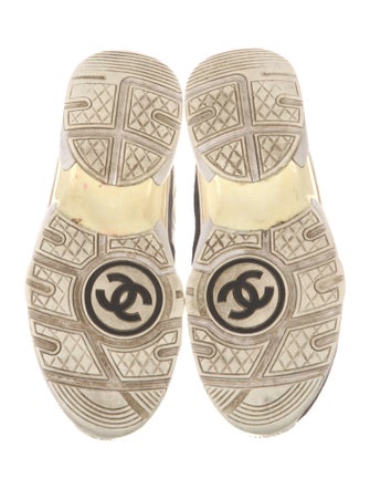 Chanel Interlocking CC Logo Nylon Chunky Sneakers