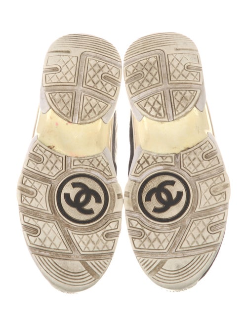 Chanel Interlocking CC Logo Nylon Chunky Sneakers
