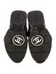 Chanel Interlocking CC Logo Suede Sneakers