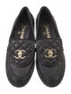 Chanel 2022 Interlocking CC Logo Loafers