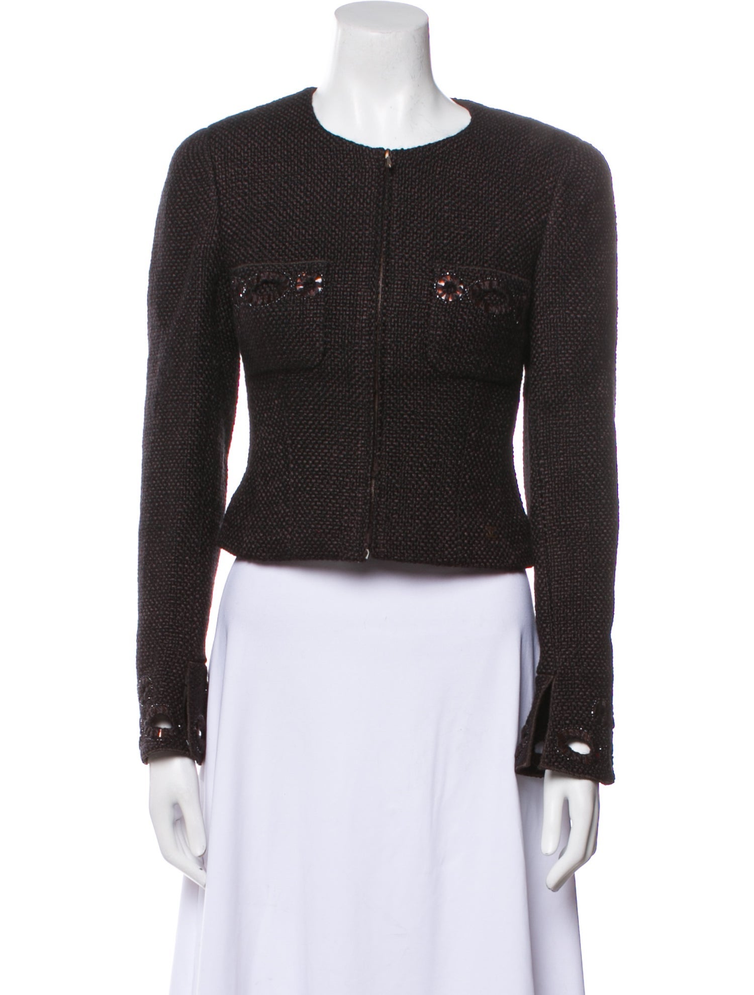 Chanel 2000 Wool Evening Jacket