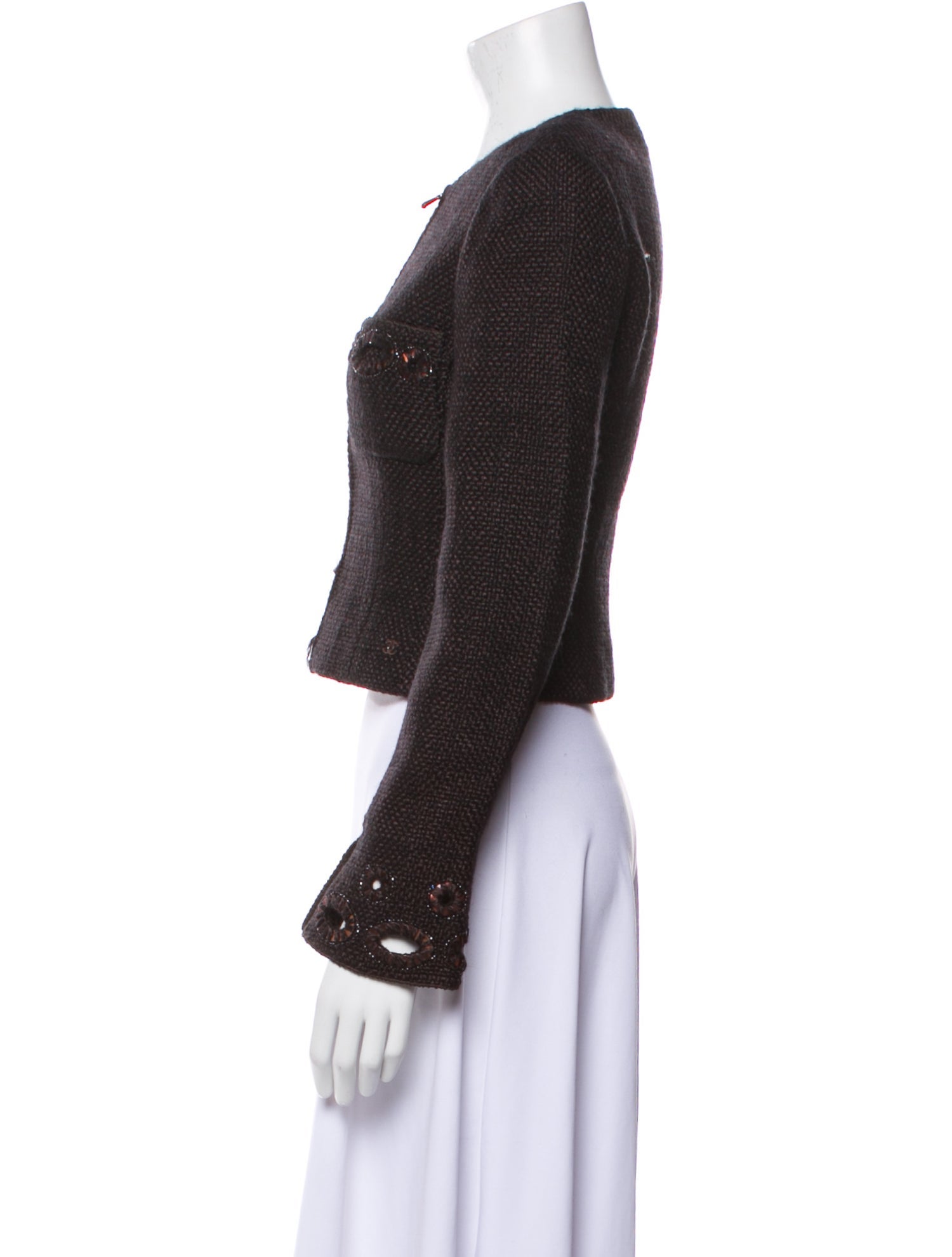 Chanel 2000 Wool Evening Jacket