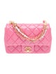 Chanel Quilted Pearl Twist Mini Square Flap