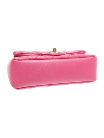 Chanel Quilted Pearl Twist Mini Square Flap