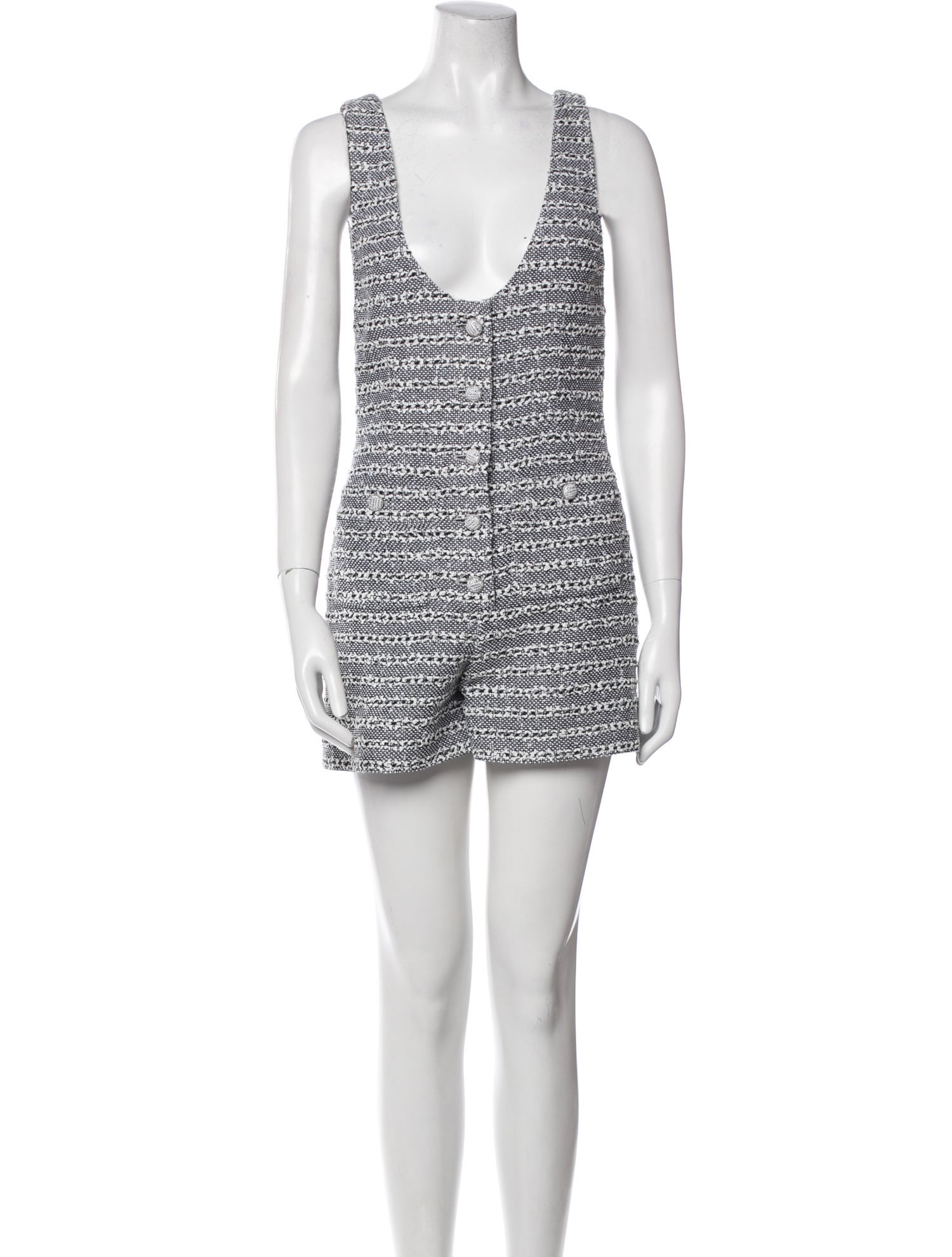 Chanel 2024 Printed Romper