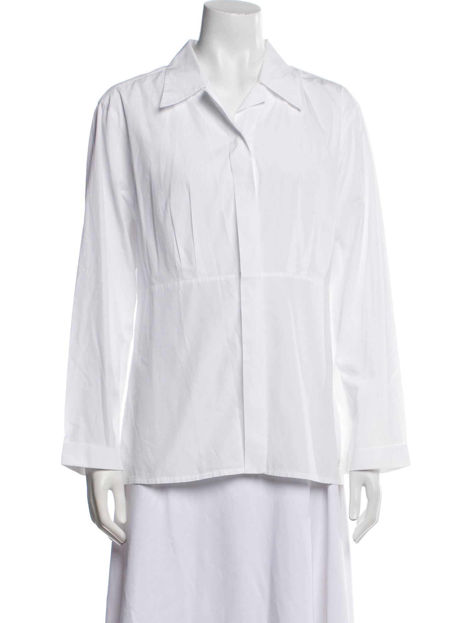 Chanel Vintage Long Sleeve Button-Up Top