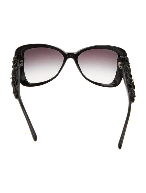 Chanel Interlocking CC Logo Oversize Sunglasses