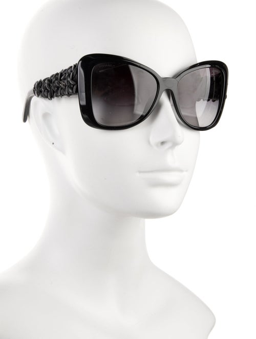 Chanel Interlocking CC Logo Oversize Sunglasses
