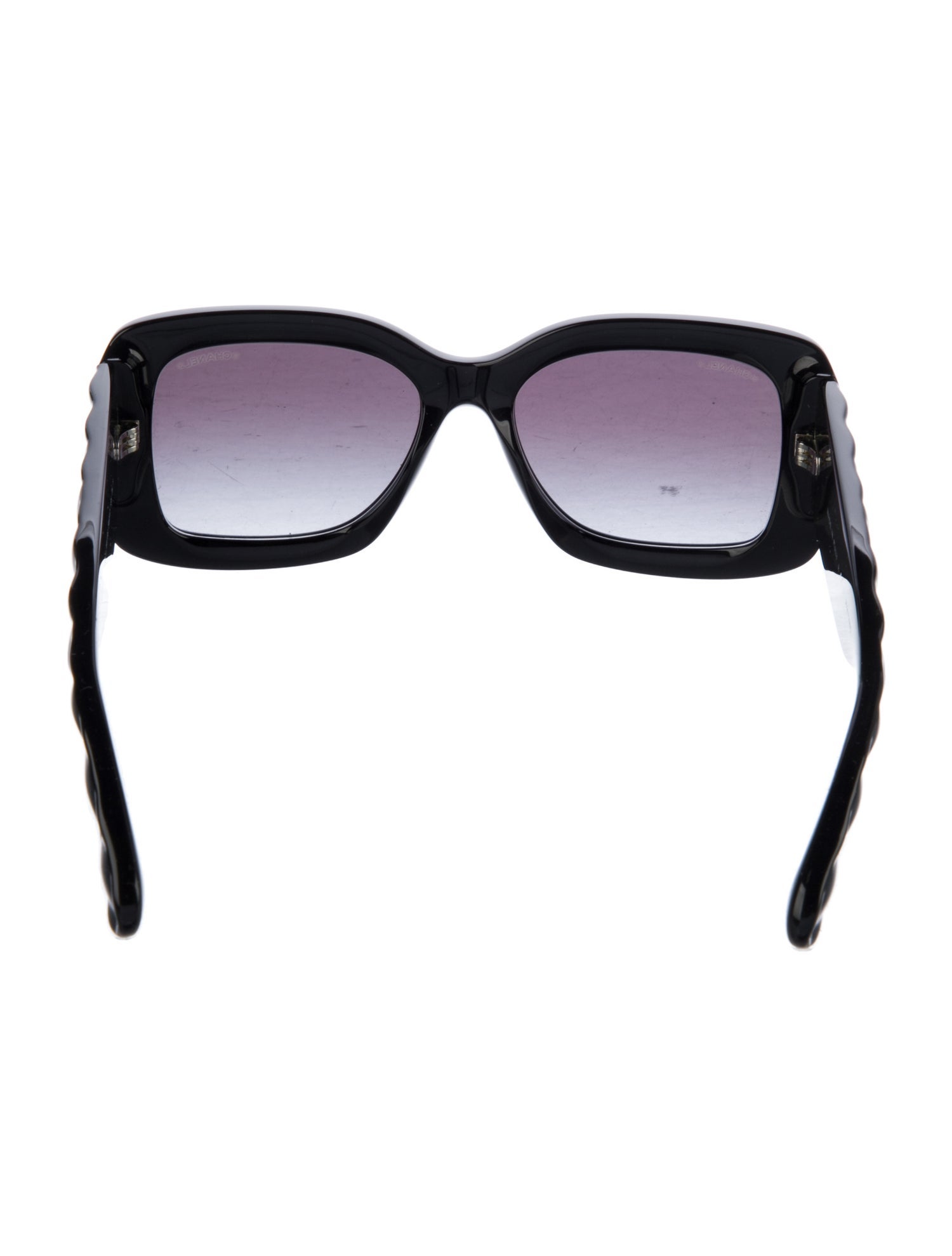 Chanel Interlocking CC Logo Oversize Sunglasses