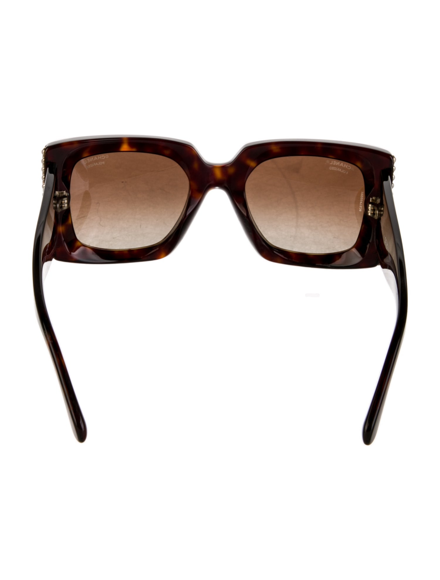 Chanel Interlocking CC Logo Square Sunglasses