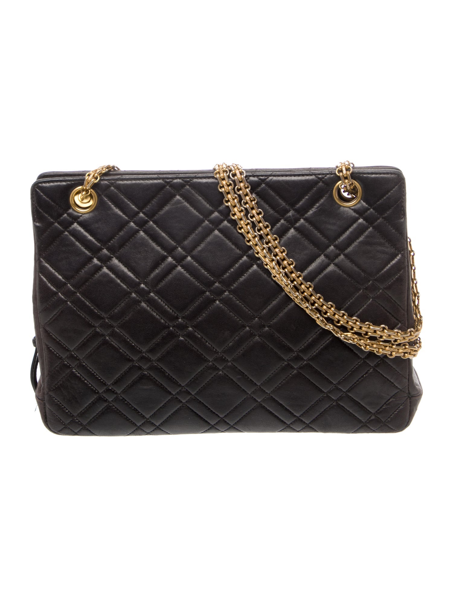 Chanel Quilted Reissue Chain Tote