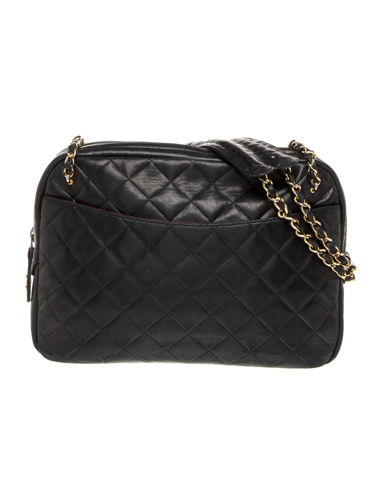 Chanel Quilted Camera Bag
