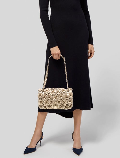Chanel Around Camellias Flap Bag