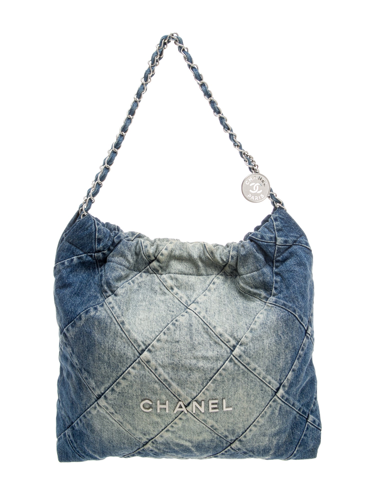 Chanel Denim 22 Hobo
