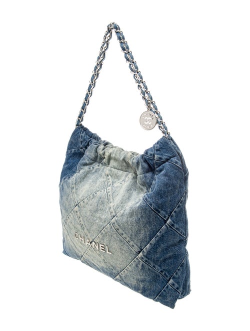 Chanel Denim 22 Hobo