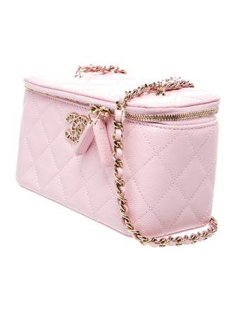 Chanel Crystal Hearts Small Vanity Case