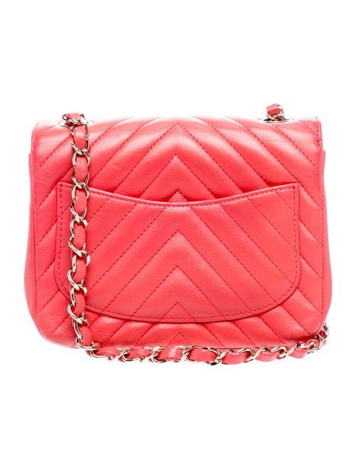 Chanel Mini Chevron Square Flap Bag
