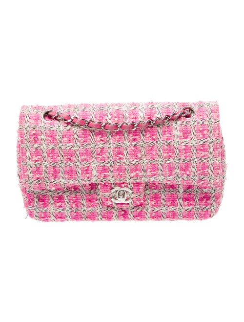 Chanel Classic Medium Tweed Double Flap Bag