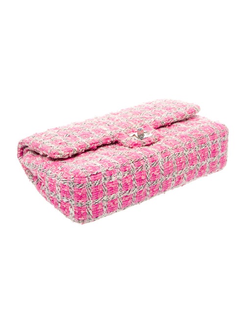 Chanel Classic Medium Tweed Double Flap Bag