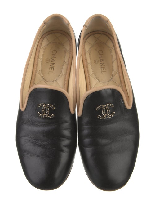 Chanel 2017 Interlocking CC Logo Loafers