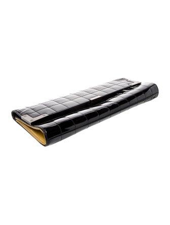 Chanel Chocolate Bar E/W Clutch