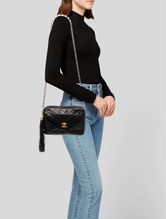 Chanel Chevron Bijoux Camera Bag