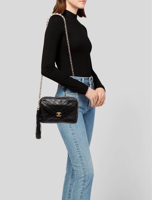 Chanel Chevron Bijoux Camera Bag